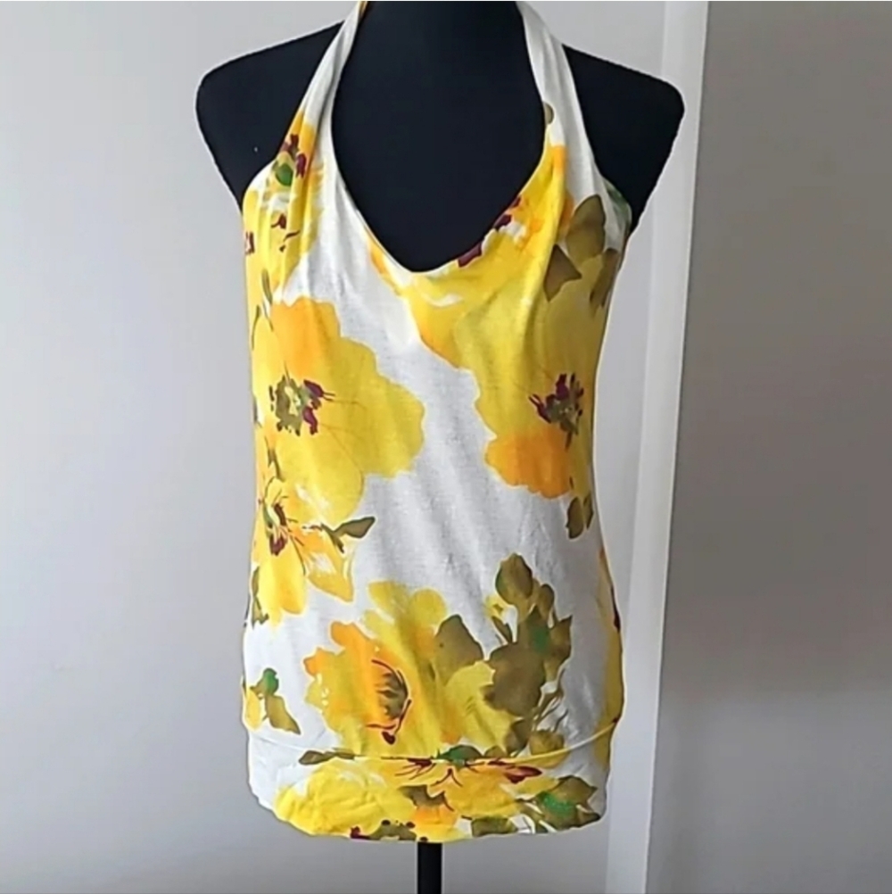 Anthropologie Postmark Cross back sparkle tank